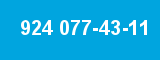 924 077-43-11